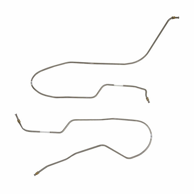 t 1970-72 Chevrolet Monte Carlo Transmission Cooler Lines w/ TH 350 - MTC7003SS Fine Lines