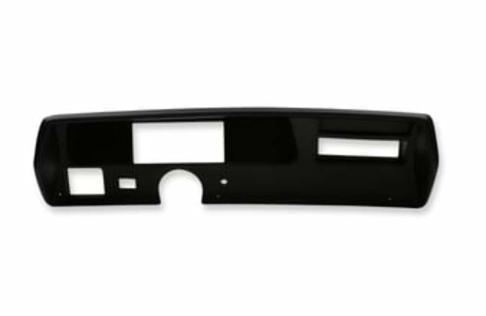 Holley EFI 1970-73 Chevelle 7.4L Dash Bezels for 6.86" PRO Dashes 553-417 for 1970-1973 Chevy Chevelle 6.86 inch black