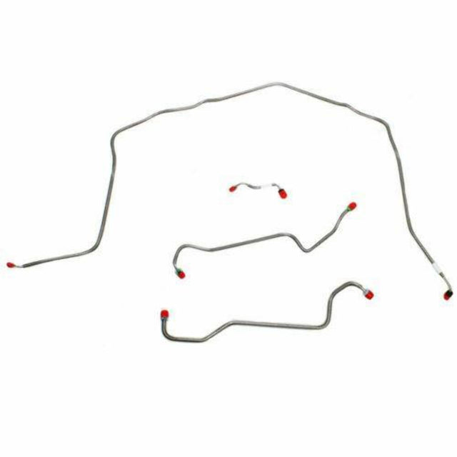 Front Brake Line Kit for 1970-1973 Chevy Corvette stainless steel