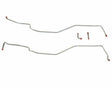 t 1970-74 Chevrolet Corvette Transmission Cooler Lines 4 Piece Stainless VTC7501SS Fine Lines