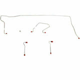 t 1970-74 Dodge Challenger Front Brake Line Kit Conversion Disc Brakes - EKT7011OM Fine Lines