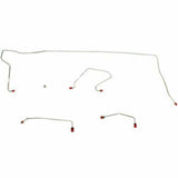 t 1970-74 Dodge Challenger Front Brake Line Kit Conversion Disc Brakes - EKT7012OM Fine Lines