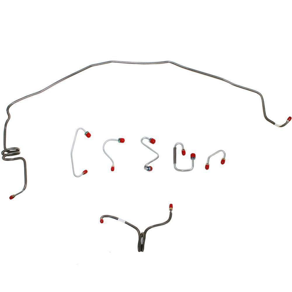 Front Brake Line Kit for 1970 Chevy Camaro disc brakes stainless steel