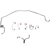 Front Brake Line Kit for 1970 Chevy Camaro disc brakes stainless steel