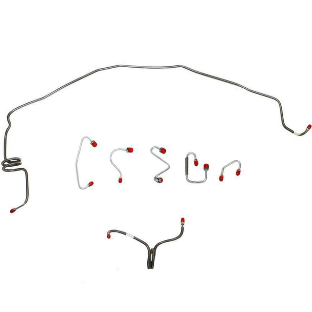 Front Brake Line Kit for 1970 Chevy Camaro disc brakes stainless steel