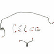Front Brake Line Kit for 1970 Chevy Camaro disc brakes stainless steel