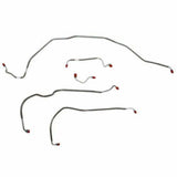 t 1970 Chevrolet Chevelle Front Brake Line Kit Power Disc Brakes - CKT7003SS Fine Lines