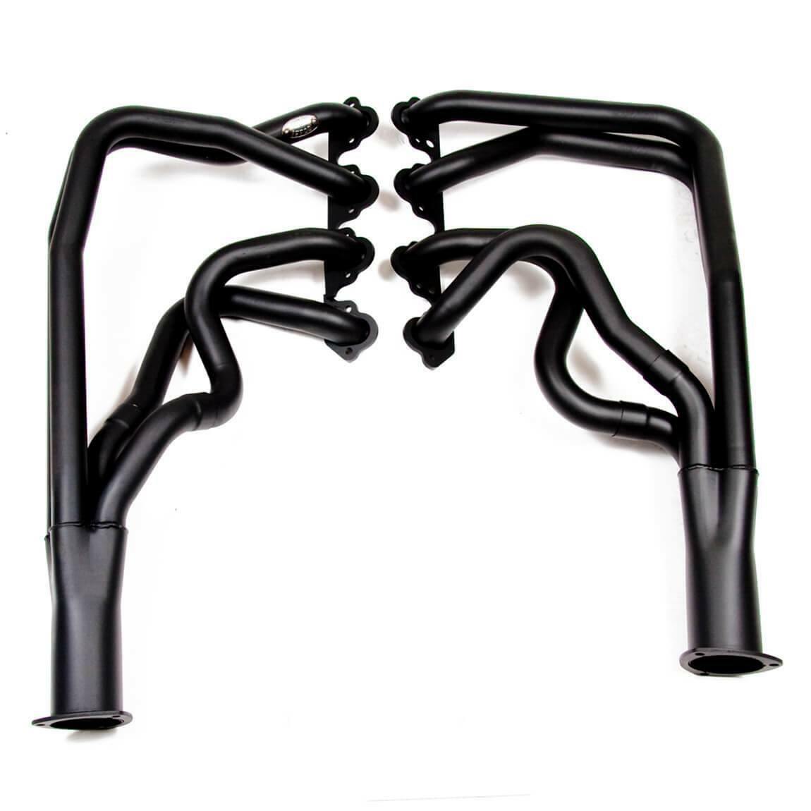 Hooker 1970 Ford Torino Long Tube Headers Super Competition - Painted 6115HKR black ceramic coated long tube