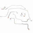 Front Brake Line Kit for 1971-1972 Chevy C10 2WD stainless steel