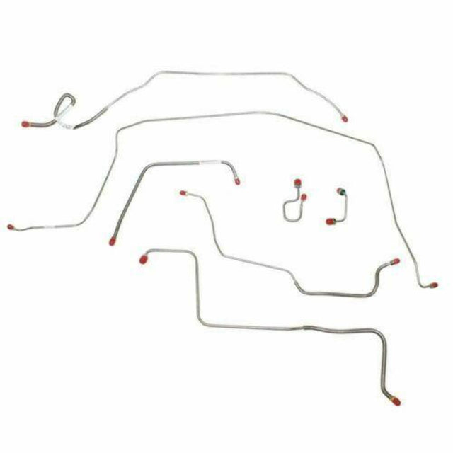 Front Brake Line Kit for 1971-1972 Chevy C10 2WD stainless steel
