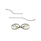Brake Line for 1971-1972 Chevy C10 w/ Rear Coil Springs Disc Conversion stainless steel