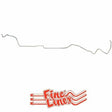 Fuel Line for 1971-1972 Chevy Chevelle Hardtop stainless steel