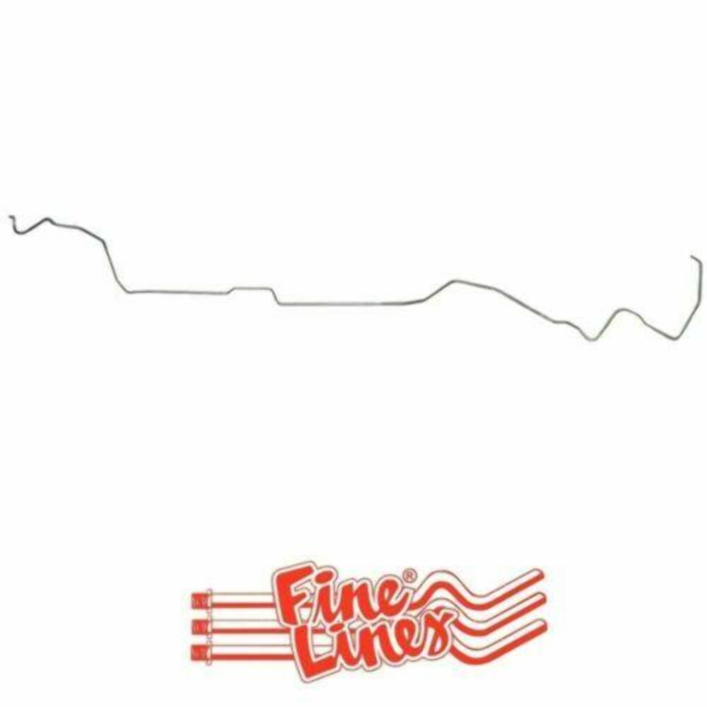 Fuel Line for 1971-1972 Chevy Chevelle Hardtop stainless steel
