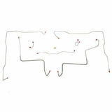 Front Brake Line Kit for 1971-1972 Chevy K10 4WD stainless steel