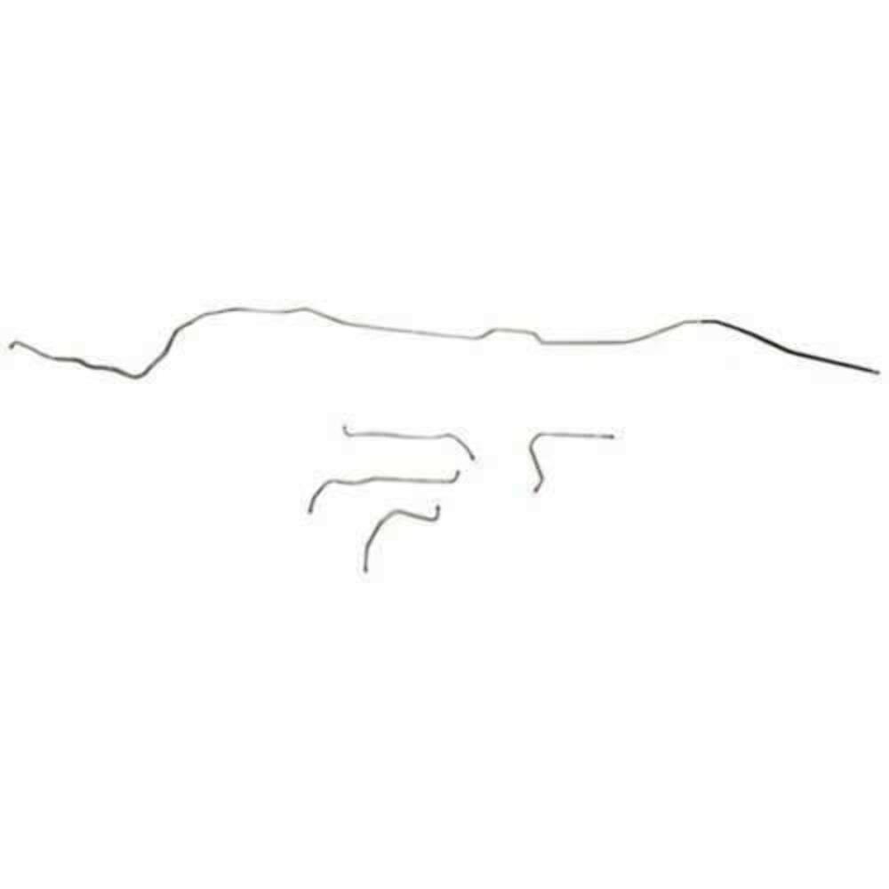 Fuel Line for 1971-1972 Pontiac GTO Hardtop stainless steel