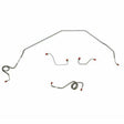 Front Brake Line Kit for 1971-1973 Chevy Nova disc brakes stainless steel