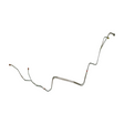 t 1971-73 Ford Mustang Transmission Cooler Lines 8cyl w/ C6 2 Piece Set -ZTC7103SS Fine Lines