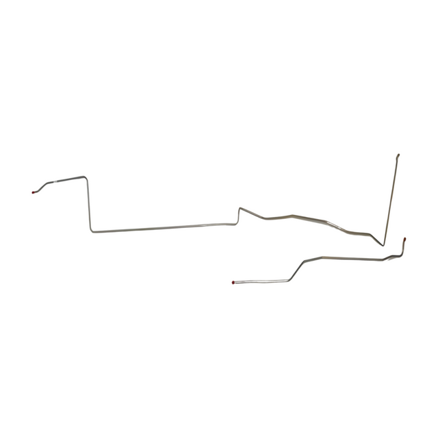 t 1971-73 Mercury Cougar Fuel Line Kit 8 Cylinder 2 Piece 3/8 Line Steel ZGL7112OM Fine Lines
