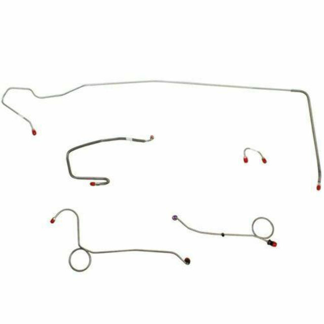 t 1971 Dodge Challenger Front Brake Line Kit Power Disc Brakes EKT7105OM Fine Lines