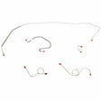 Front Brake Line Kit for 1971 Dodge Coronet disc brakes stainless steel