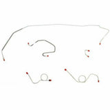 Front Brake Line Kit for 1971 Dodge Coronet disc brakes stainless steel