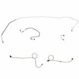 Front Brake Line Kit for 1971 Dodge Coronet disc brakes stainless steel