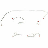 Front Brake Line Kit for 1971 Dodge Coronet disc brakes stainless steel