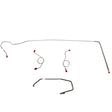 Front Brake Line Kit for 1972-1973 Dodge Challenger disc brakes stainless steel