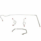 Front Brake Line Kit for 1972-1973 Dodge Challenger disc brakes stainless steel