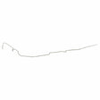 t 1972-74 Dodge Dart Fuel Line 3/8 Inch Tank to Pump Fuel Line Stainless YGL7303SS Fine Lines