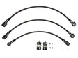 t 1972 Dodge Coronet Brake Hose Kit Braided Stainless - HSK0036SS Fine Lines