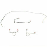 t 1972 Dodge Coronet Front Brake Line Kit Standard Disc Brakes Stainless RKT7204SS Fine Lines
