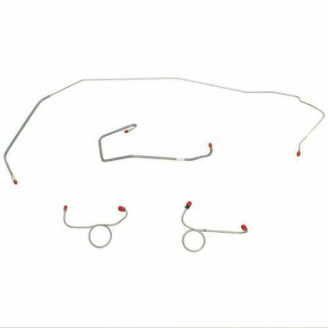 t 1972 Dodge Coronet Front Brake Line Kit Standard Disc Brakes Stainless RKT7204SS Fine Lines