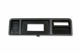 Holley EFI 1973-1977 F-100 Dash Bezels for 6.86" PRO Dashes 553-442 for 1973-1977 Ford F-100 6.86 inch black