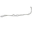 Fuel Line Kit for 1973-1976 Ford F-100 Vapor 2WD long bed stainless steel