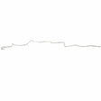 t 1973 Dodge Charger Fuel Line Kit 1/4 Inch Return Fuel Line Stainless - RGL7303SS Fine Lines