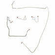 Front Brake Line Kit for 1973 Dodge Coronet disc brakes stainless steel
