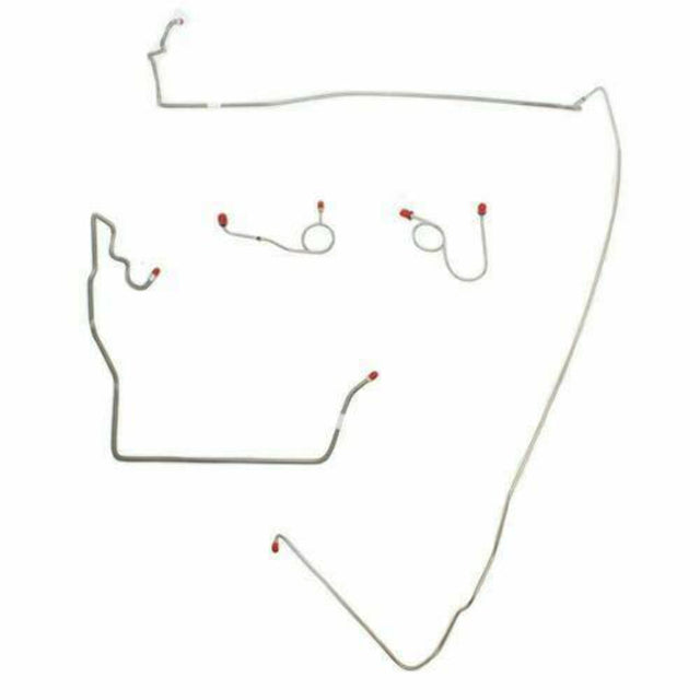 Front Brake Line Kit for 1973 Dodge Coronet disc brakes stainless steel