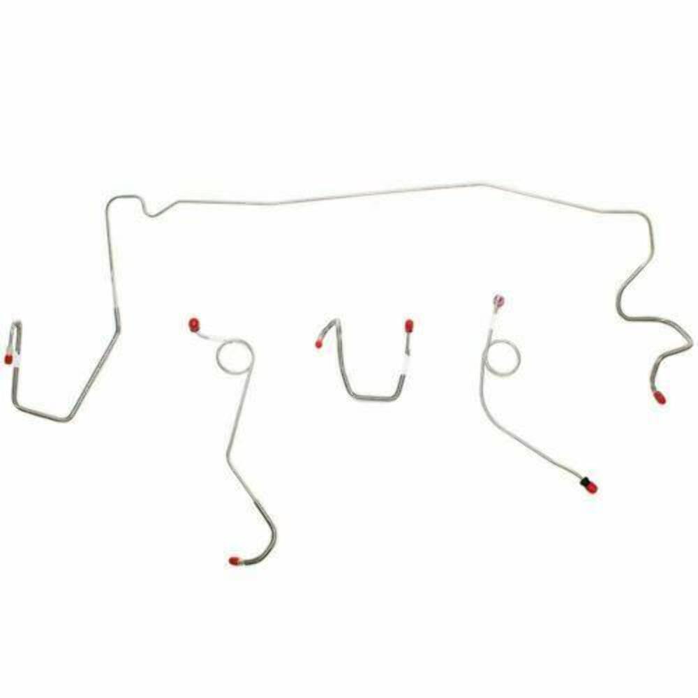 Front Brake Line Kit for 1973 Dodge Dart drum brakes stainless steel