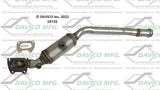 2011-2012 Dodge Durango Catalytic Converter19735