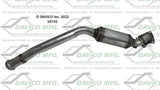 2011-2012 Dodge Durango Catalytic Converter19735