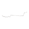 Brake Line for 1974-1977 Chevy Camaro Intermediate disc brakes stainless steel