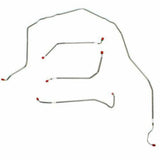 Front Brake Line Kit for 1974-1982 Chevy Corvette stainless steel