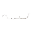 Fuel Line Kit for 1974 Chevy Camaro stainless steel
