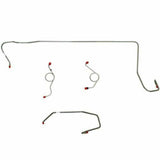 t 1974 Dodge Challenger Front Brake Line Kit Power Disc Brakes EKT7403OM Fine Lines