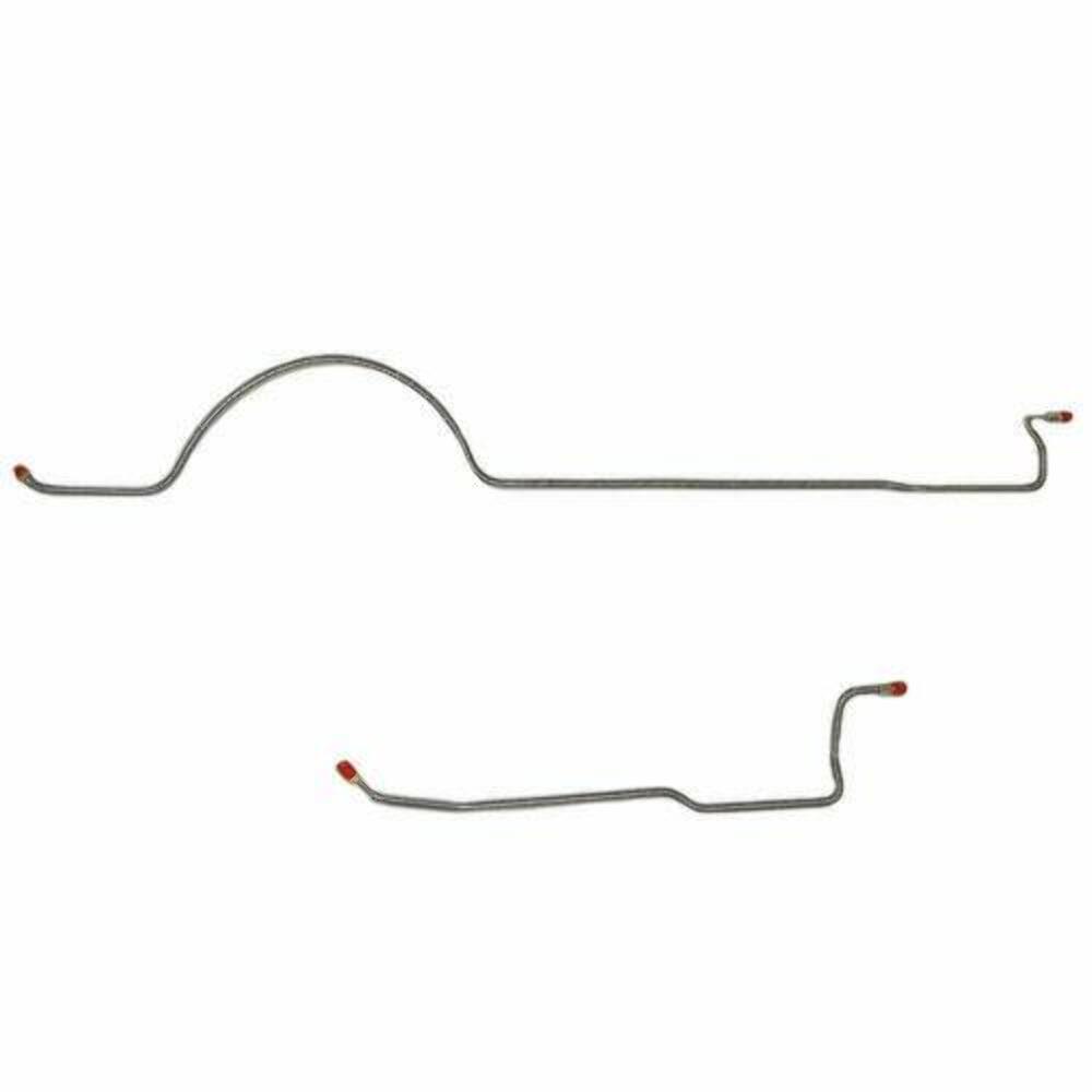 t 1974 Dodge Challenger Front Brake Line with 8-3/4 Inch Axle - ERA7401OM Fine Lines