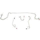 Front Brake Line Kit for 1974 Dodge Dart drum brakes stainless steel