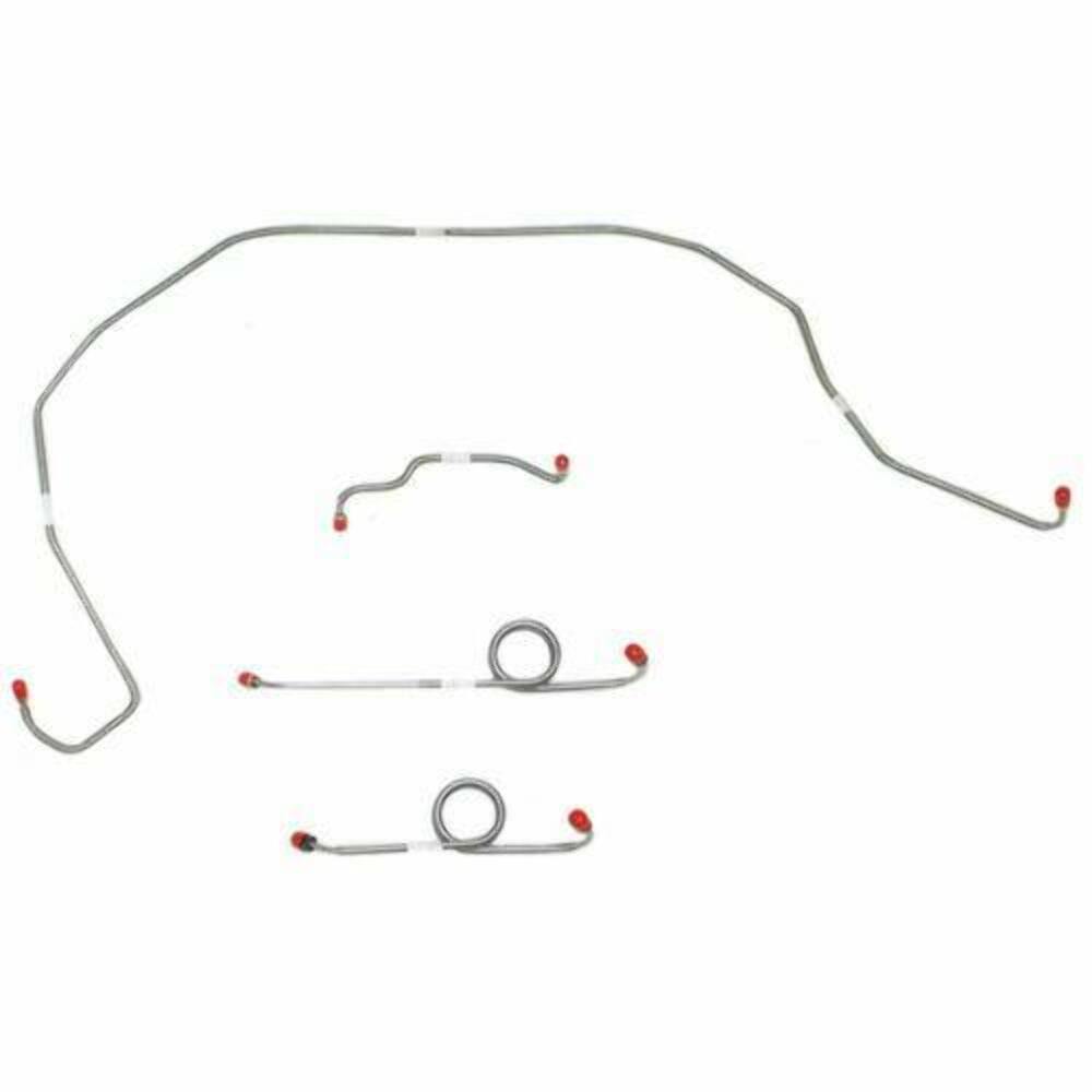 Front Brake Line Kit for 1975-1976 Bricklin SV-1 stainless steel