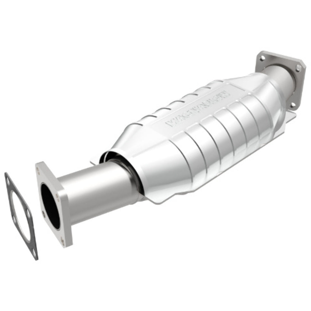 MagnaFlow direct-fit catalytic converter for 1975-1980 Chevy 2.5 inch inlet/outlet stainless steel Federal EPA compliant OBDII 23425