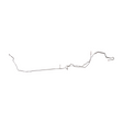 Fuel Line for 1975-1978 Chevy Camaro stainless steel